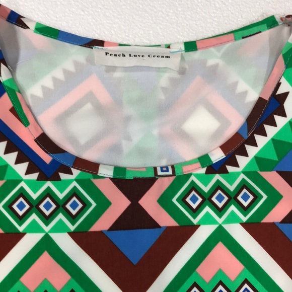 Peach Love Cream Shift Dress - Picture 3 of 8